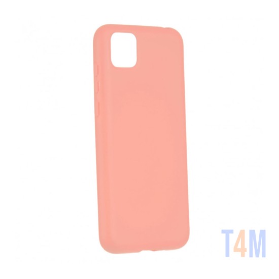 Capa de Silicone para Huawei Y5p 2020 Rosa